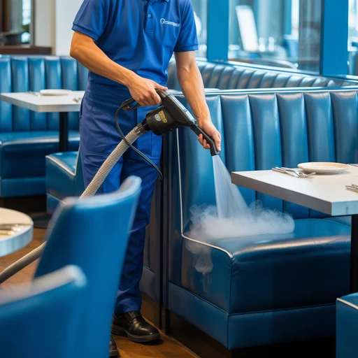 Kafe koltuk yıkama hizmeti